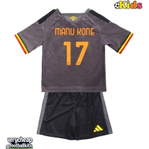 AS Roma Manu Kone #17 Replica Third Minikit 2026-27 Short Sleeve (+ pants)